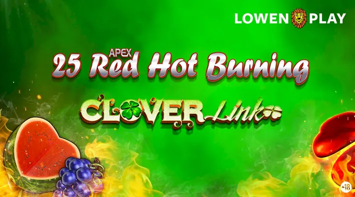 25 Red Hot Burning Clover Link ECO