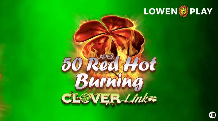 50 Red Hot Burning Clover Link ECO