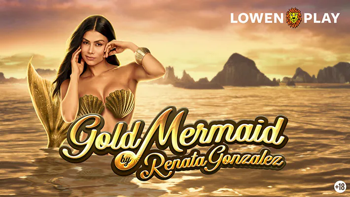 Gold Mermaid by Renata Gonzalez | Tragaperras online