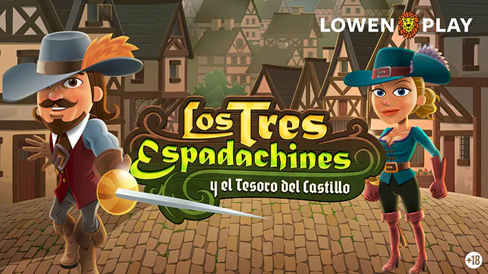 Los Tres Espadachines y el Tesoro del Castillo | Tragaperras online