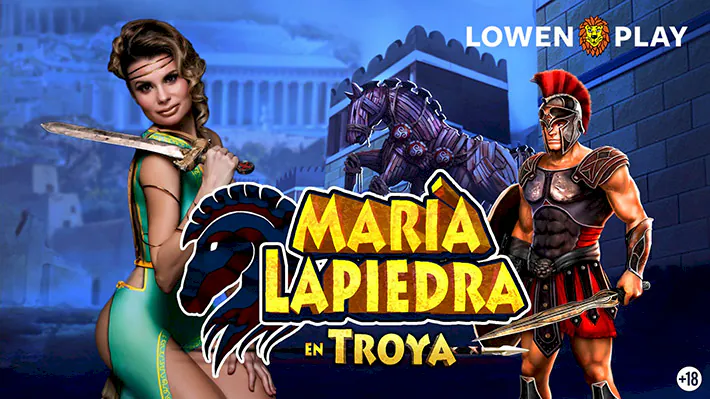 Maria La Piedra en Troya | Tragaperras online