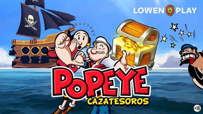 Popeye Cazatesoros | Tragaperras online