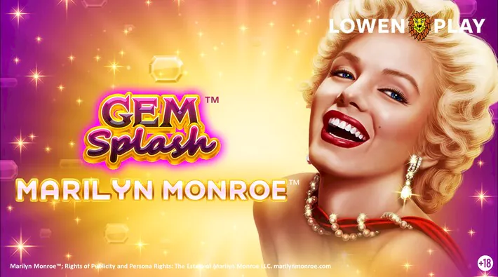 Marilyn Monroe - Gem Splash