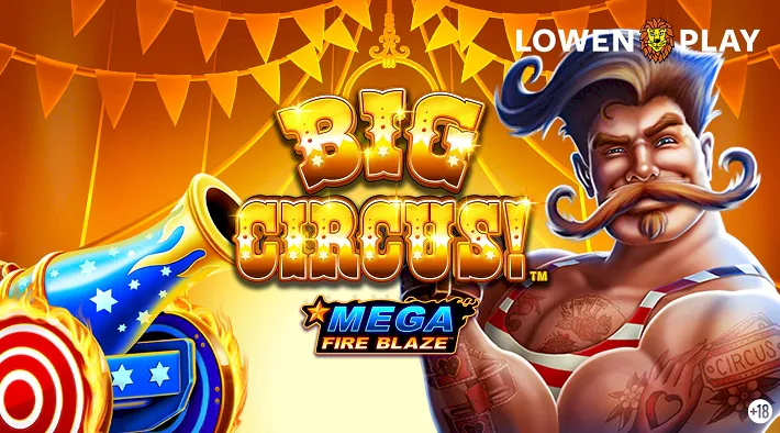 Mega Fire Blaze: Big Circus! | Tragaperras online