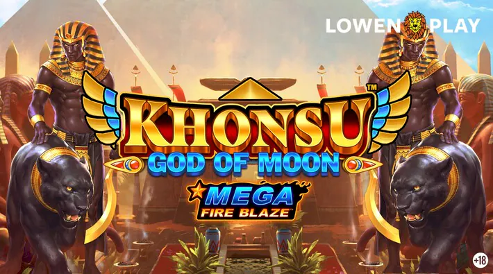 Mega Fire Blaze: Khonsu God of Moon | Tragaperras online