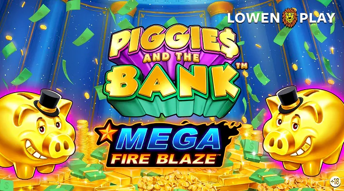 Mega Fire Blaze: Piggies And The Bank