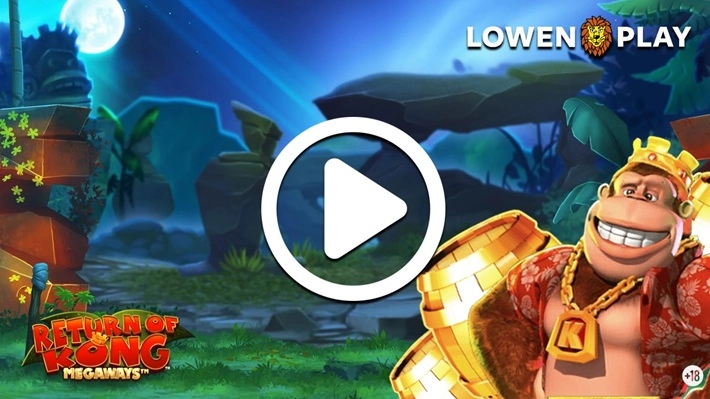 thumb return of kong megaways video