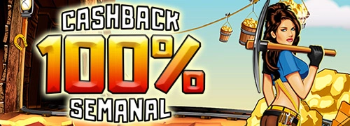CASHBACK 100 % SEMANAL